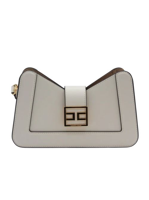 MINI BAG CON FIBBIA LOGATA ELISABETTA FRANCHI | BS18A51E2193 burro